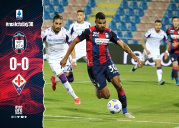 Calcio Serie A Tim, 38ª giornata: Crotone vs Fiorentina 0-0