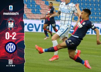 Calcio, Serie A Tim: Crotone vs Inter 0-2