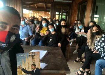 Il commissario provinciale della Lega Calabretta incontra un nutrito gruppo di simpatizzanti di Cirò Marina