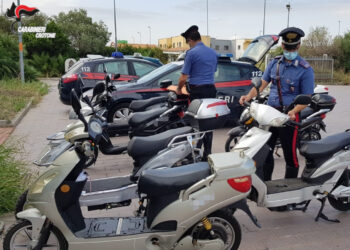 Biciclette elettriche modificate, sanzioni e sequestri dei Carabinieri a Crotone