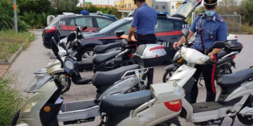 Biciclette elettriche modificate, sanzioni e sequestri dei Carabinieri a Crotone