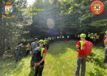 Esercitazione di soccorso in montagna tra Finanza, Soccorso Alpino e Speleologico