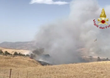 La Calabria continua a bruciare, i Vigili del Fuoco in azione su oltre 170 interventi