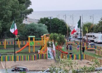 Torretta, inaugurato il parco giochi comunale