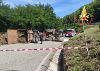 Si ribalta trattore, 15enne muore su strada provinciale tra Lorica e Cellara