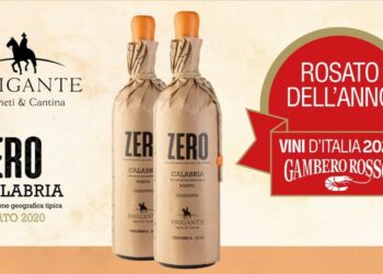 Il Premio Vino Rosato dell’anno 2022 va a “Zero Gaglioppo Rosato 2020” di Brigante Vini Cirò
