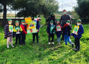 La scuola primaria di Marina di Strongoli aderisce all’iniziativa di Legambiente “Scuola formazione alla Festa dell’Albero”