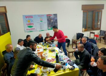Ripartono le attività del gruppo Uniti con una cena di lavoro nella sala Enzo Marra a Pallagorio