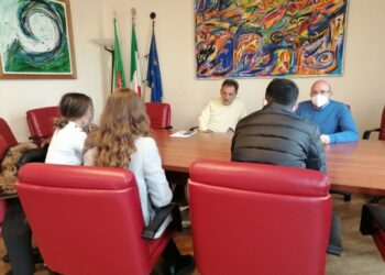 Incontro in Provincia di Crotone con delegazione studenti Liceo Satriani di Petilia Policastro