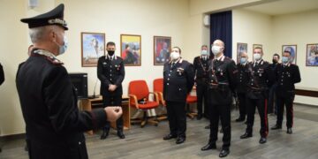 Visita del Comandante della Legione Carabinieri Calabria al Comando Provinciale di Crotone