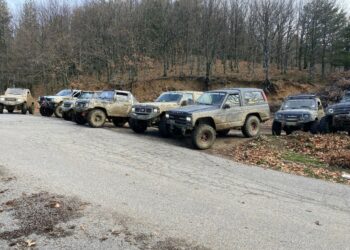 Cirò Marina, il gruppo storico dal 1993 “Club Cirò Fuoristrada” da il via alla Manifestazione “Speed on the Beach” nel mese di febbraio