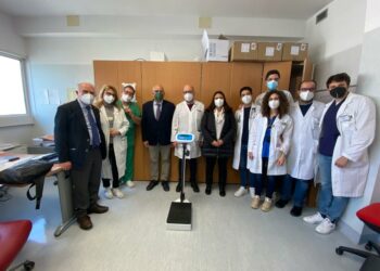 Cisl e Anteas Calabria donano bilancia pesa persone all’U.O.C. di Pneumologia del “Mater Domini” di Catanzaro