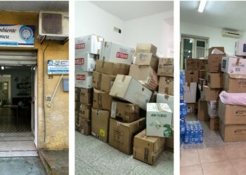 Isola Capo Rizzuto, boom di donazioni nel primo giorno: raccolti 9000 capi d’abbigliamento, cibo e farmaci