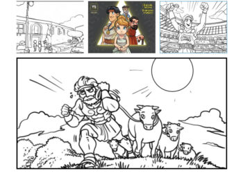 Il Tripode, l’Airone e il Triangolo Magico, ecco i fumetti che raccontano Kroton