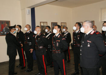 Crotone, visita del Comandante Interregionale Carabinieri “Culqualber” al Comando Provinciale di Crotone