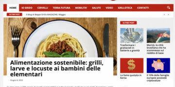 Locuste e vermi ai bambini delle elementari? Ne parla il blog di Grillo