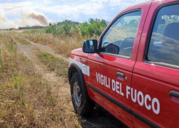 Anche oggi dura giornata di lavoro per i Vigili del fuoco della città di Crotone
