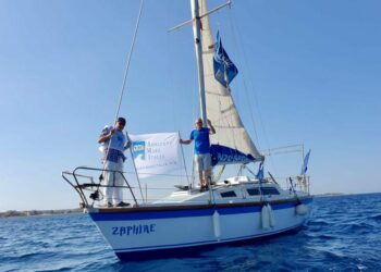 Grande partecipazione di velisti e diportisti alla “Veleggiata per il pianeta” di Ambiente Mare Italia e Sailing Enzo Sport