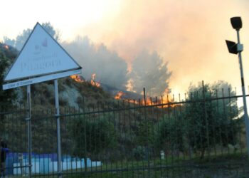 Incendio a Parco Pitagora, Jobel: “E’ un attacco mirato, ma noi rispondiamo sempre con l’impegno comunitario”