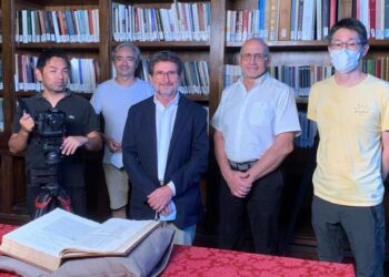 Intervista della televisione pubblica nazionale giapponese a Francesco Vizza su Luigi Lilio