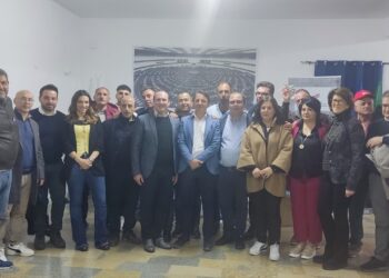 M5S Strongoli alla Domenica delle Palme a Scala Coeli: inaugurata la nuova sede con Tridico e i vertici del Movimento