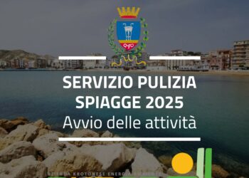 Crotone, avvio delle attività di pulizia delle spiagge