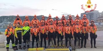 Concluso a Crotone il corso regionale di Soccorritore Acquatico per i Vigili del Fuoco della Calabria