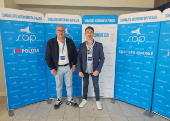 Crotone, X Congresso Nazionale del SAP: Francesco Zannino e Fabiano Pasquino nel Consiglio Nazionale