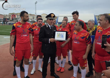 Crotone, la partita solidale della legalità dedicata alla memoria del Colonnello Gabriele Mambor