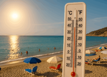 Caldo record sulla costa ionica calabrese: in arrivo l’anticiclone Pluto con punte oltre i 40 gradi