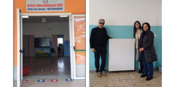 Scuola dell’Infanzia “Lilio”, a Cirò conclusi i lavori: più sicurezza per i bambini