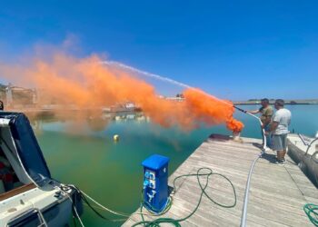 Cariati, prova antincendio al porto turistico: “Passo importante per la sicurezza” dichiara il consigliere Alterino