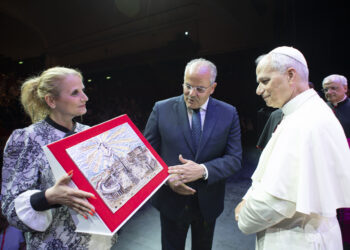 Giubileo dei sacerdoti e seminaristi: Affidato incontra Leone XIV