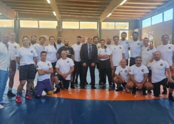 Andrea Esposito dell’AKC Crotone ha superato gli esami e ottenuto la qualifica Nazionale di Allenatore di Lotta