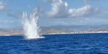 Brillamento in mare a Cirò Marina: neutralizzati ordigni bellici della Seconda Guerra Mondiale al largo di Punta Alice