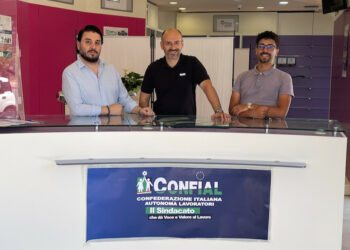 Nuova sede CONF.I.A.L. a Cirò Marina: con Fabio Siciliani, Salvatore Anania e Matteo Bonesse: punto di riferimento personale scuola e lavoratori