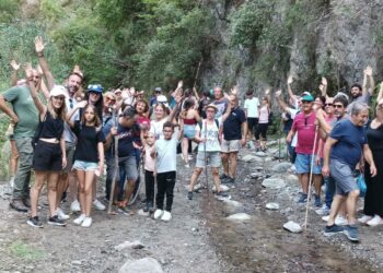 Successo per l’escursione naturalistica alle cascate di Jurnito organizzata dall’Auser di Melissa