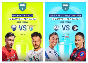 Cirò Marina, 3 agosto: in campo le finali tricolori di Beach Soccer. Napoli-Lazio e Terracina-Cagliari si giocano lo scudetto sulla sabbia