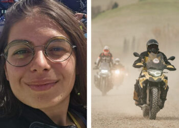 Noemi Salerno, la “maestra alternativa” di Cirò Marina: tra scuola, viaggi all’estero in moto e missioni umanitarie