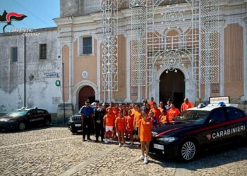 Strongoli, la caserma dei Carabinieri apre le porte al campo scuola della protezione civile
