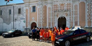 Strongoli, la caserma dei Carabinieri apre le porte al campo scuola della protezione civile