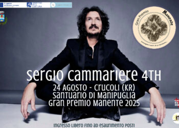 Sergio Cammariere in concerto a Crucoli per il Gran Premio Manente 2025