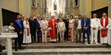 GDF Crotone: celebrata, nella chiesa dell’Immacolata di Crotone, la messa presieduta dall’Arcivescovo S.E. Mons. Alberto Torriani, per la ricorrenza della festa di San Matteo, patrono della Guardia di Finanza