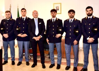 Crotone, sei nuovi agenti della Polizia di Stato rafforzano l’organico della Questura