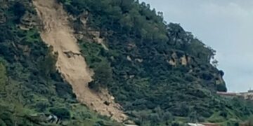 Cirò, chiesto un milione di euro per mettere in sicurezza il costone Cozzo Leone dopo la frana di Campanise