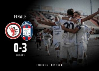Calcio, Serie C, 9a giornata: Foggia vs Crotone 0-3