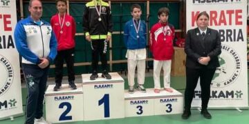 L’ASD Martial Kroton Ryu conquista tre finalisti ai Campionati Italiani di Karate – Esordienti
