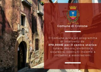 Il centro storico di Crotone è al centro dell’attenzione dell’Amministrazione comunale