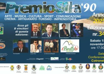 Premio Sila ’90: annunciati gli otto vincitori dell’edizione 2025, Cotronei capitale della montagna silana