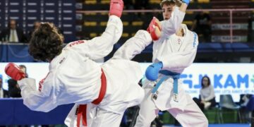 Karate nazionale l’AKC con Alessandro Cafarda e Vittorio Simbari alle finali nazionali Juniores di Karate